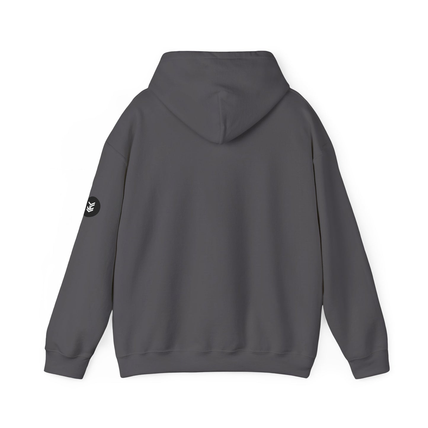 Risen - Grey Unisex Heavy Blend™ Hooded Sweatshirt | Faith-Inspired Apparel for Celebrations