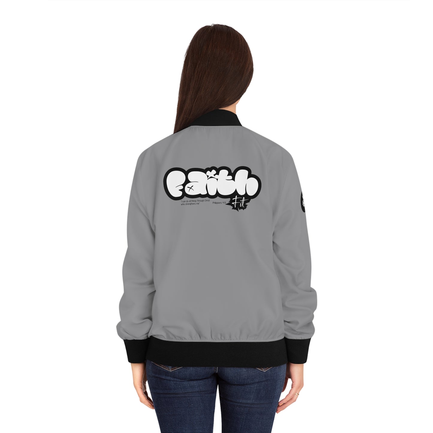 Faith Fit Women's Bomber Jacket