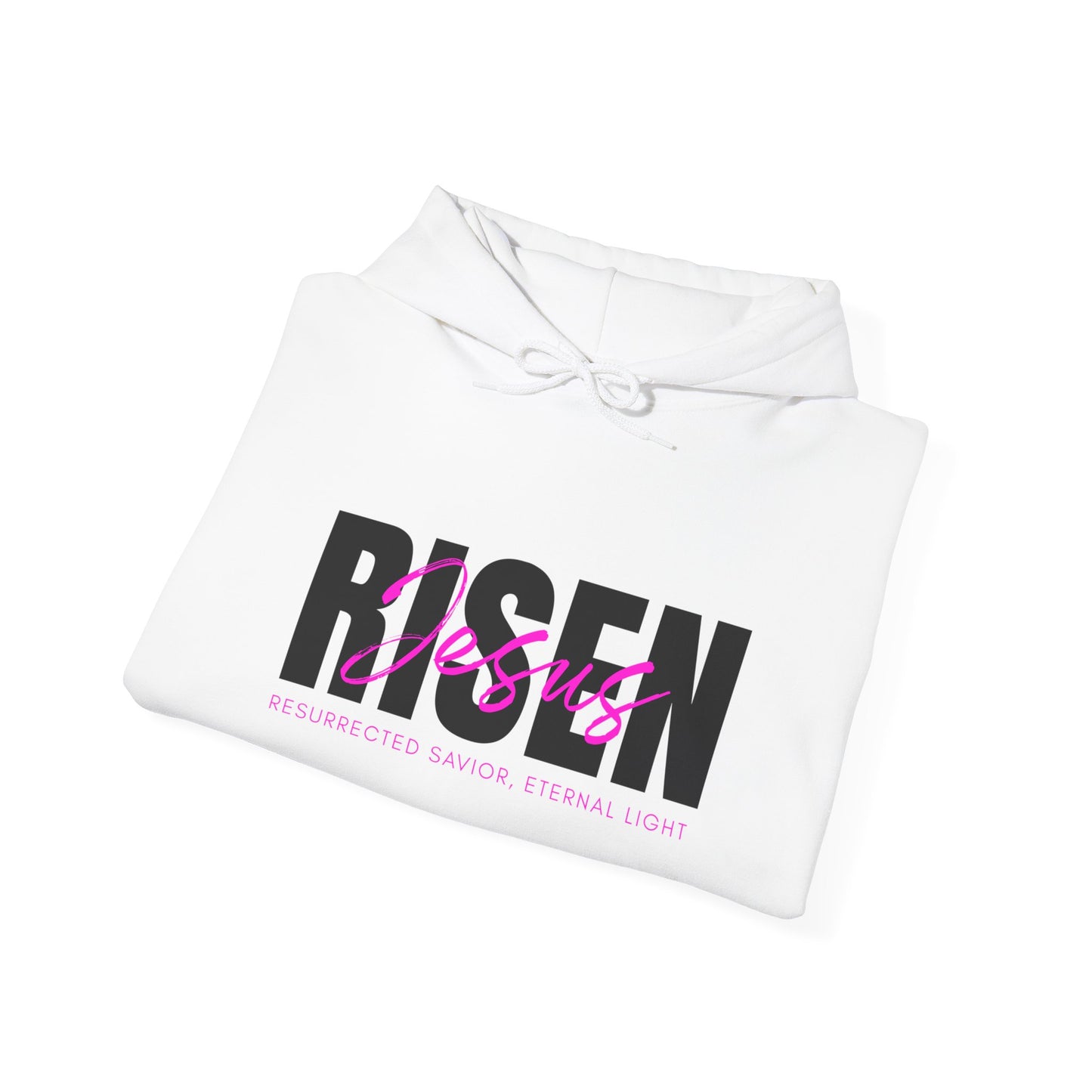 Risen Unisex Heavy Blend™ Hooded Sweatshirt | Faith-Inspired Apparel for Celebrations